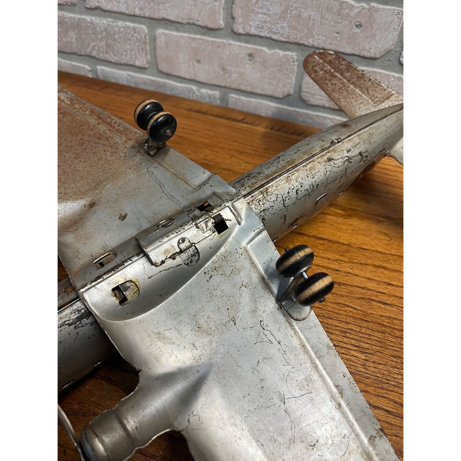 Marx Pressed Steel AA American Airlines NC-2100 Flagship Airplane Toy