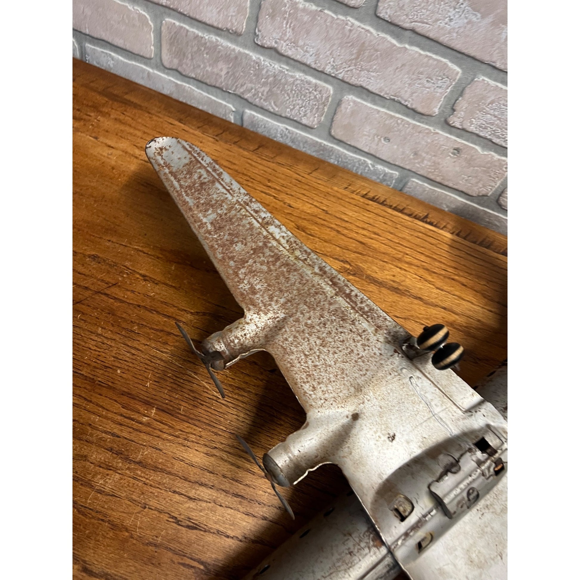 Marx Pressed Steel AA American Airlines NC-2100 Flagship Airplane Toy