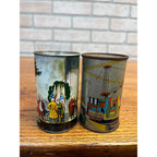 1934 Chicago World’s Fair American Can Co. Mini Banks Cans A Century of Progress