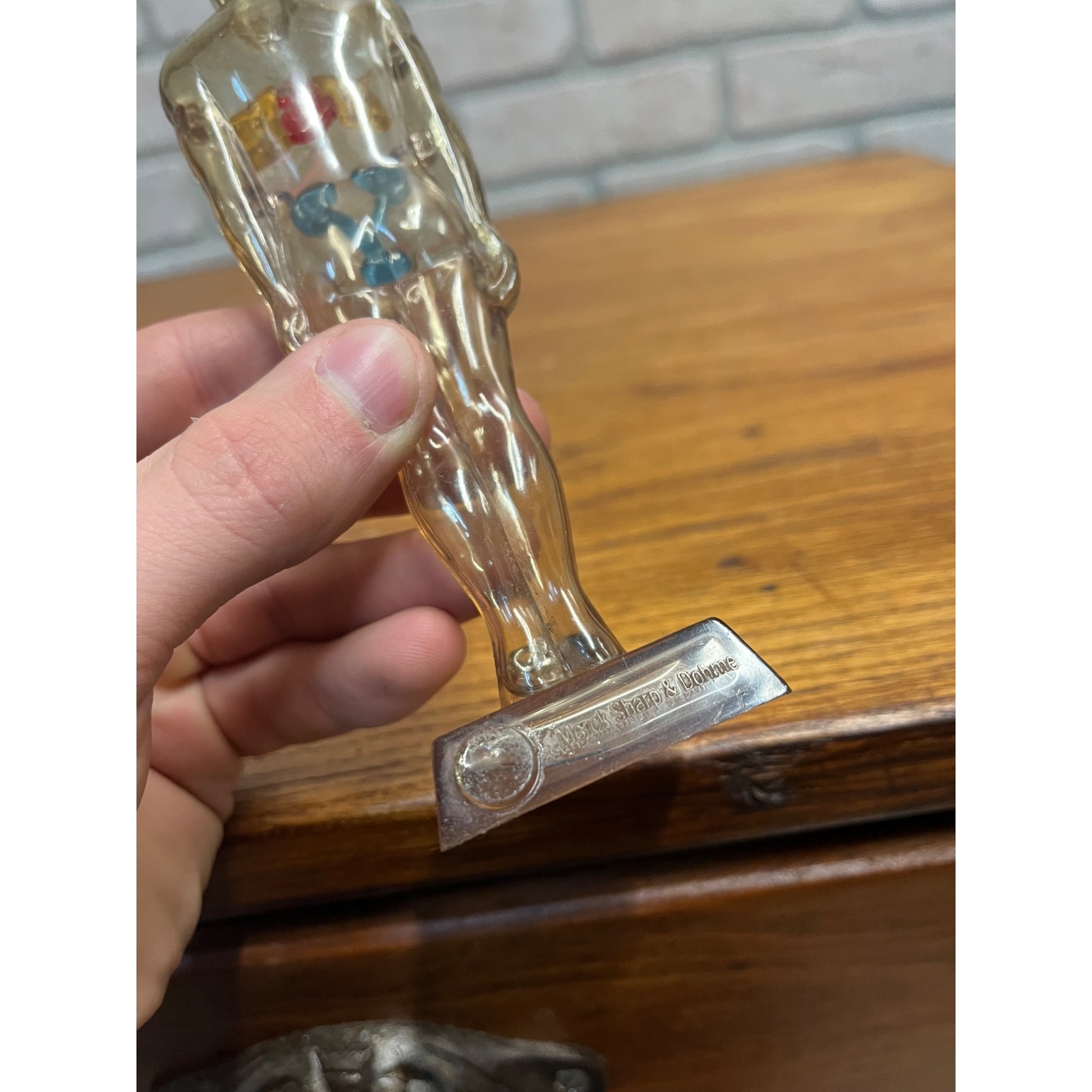 Vintage 1950s Hydro Diuril Merck Sharp Dohme Pharmaceutical Advertising Figure