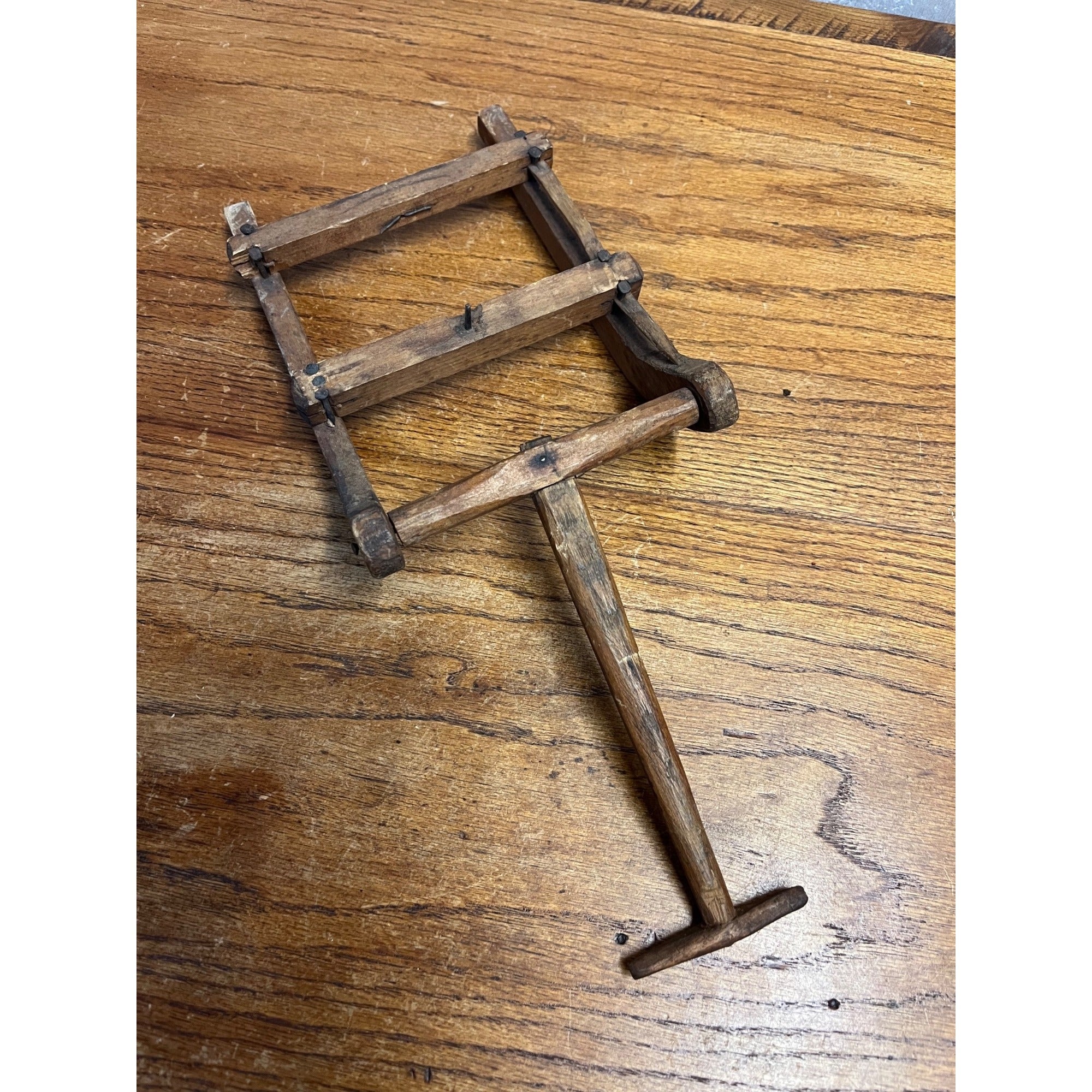 Antique Primitive Miniature Winter Logging Snow Sled Salesman Sample? AAFA OOAK