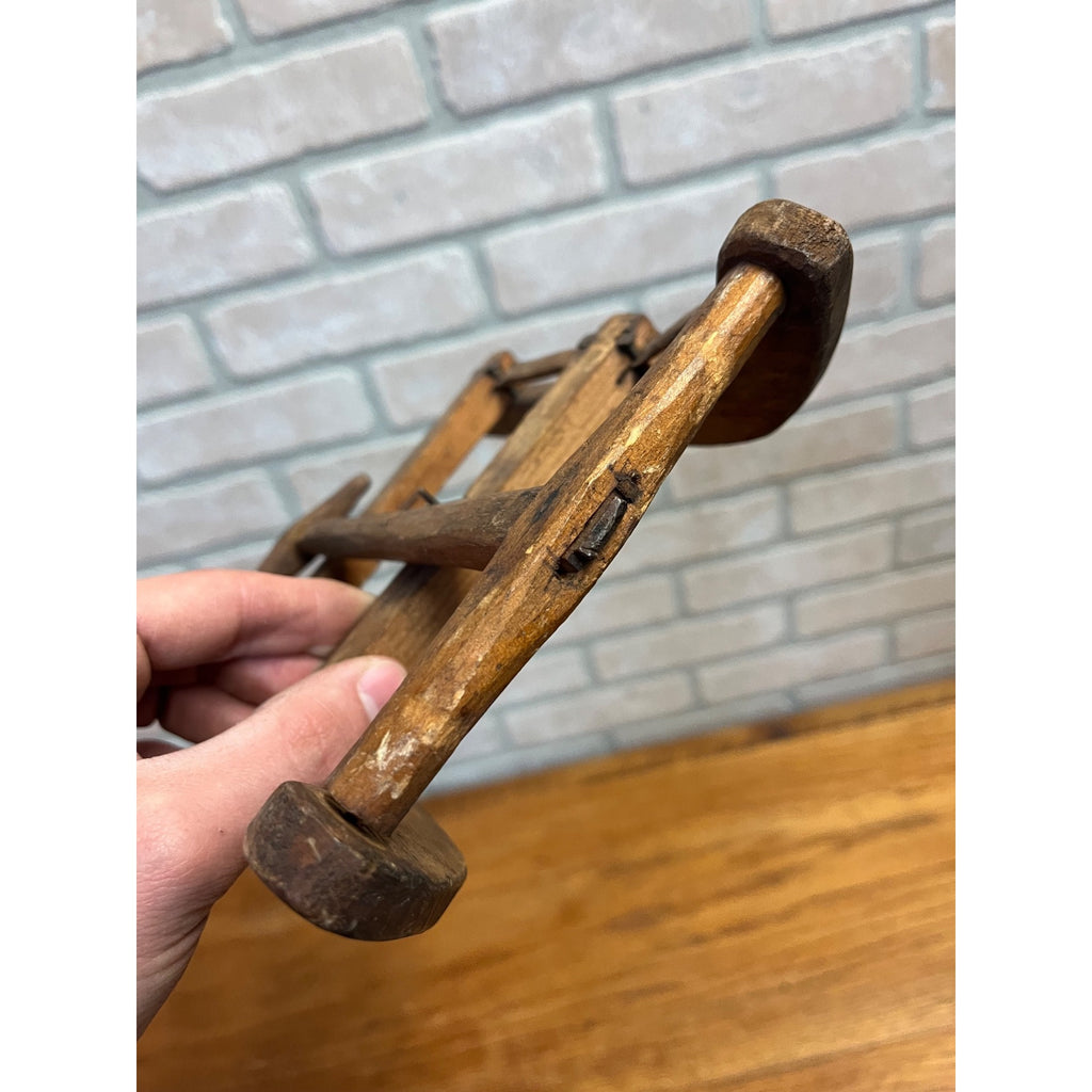 Antique Primitive Miniature Winter Logging Snow Sled Salesman Sample? AAFA OOAK