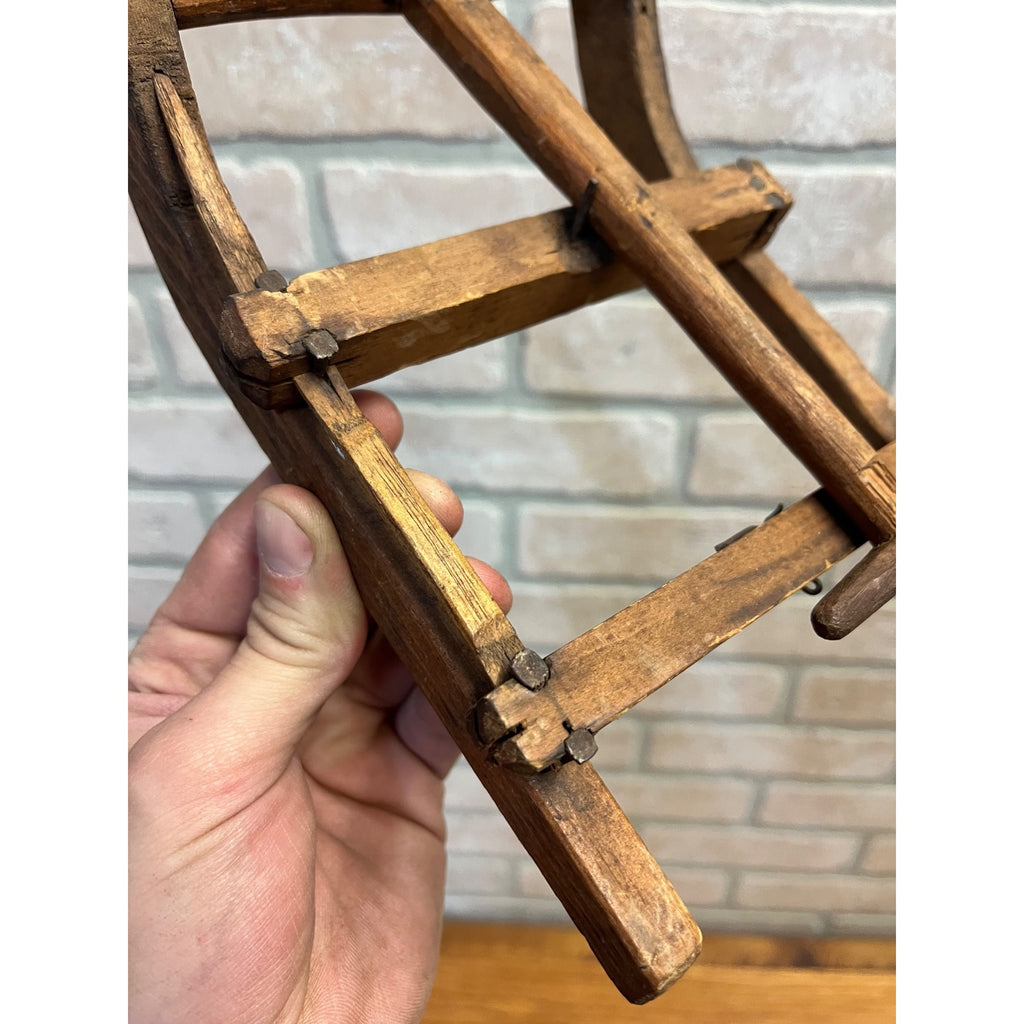 Antique Primitive Miniature Winter Logging Snow Sled Salesman Sample? AAFA OOAK