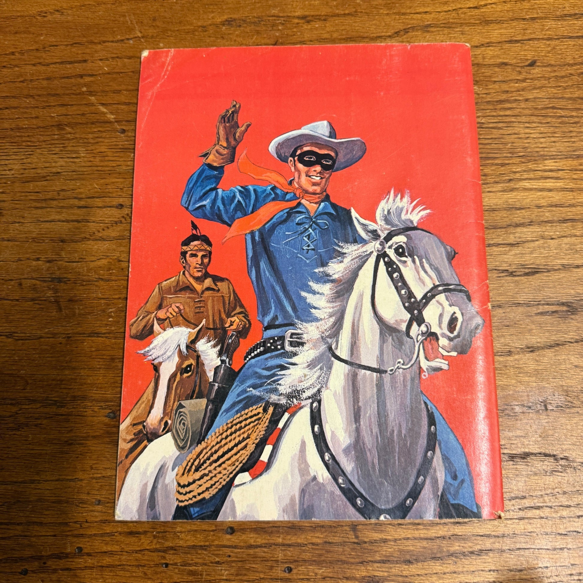 Vintage Lone Ranger Color & Activity Book 1974 Whitman U S.A. Used