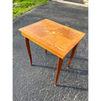 Vintage Sorrento Inlaid Music Box – Miniature Side Table – Made in Italy