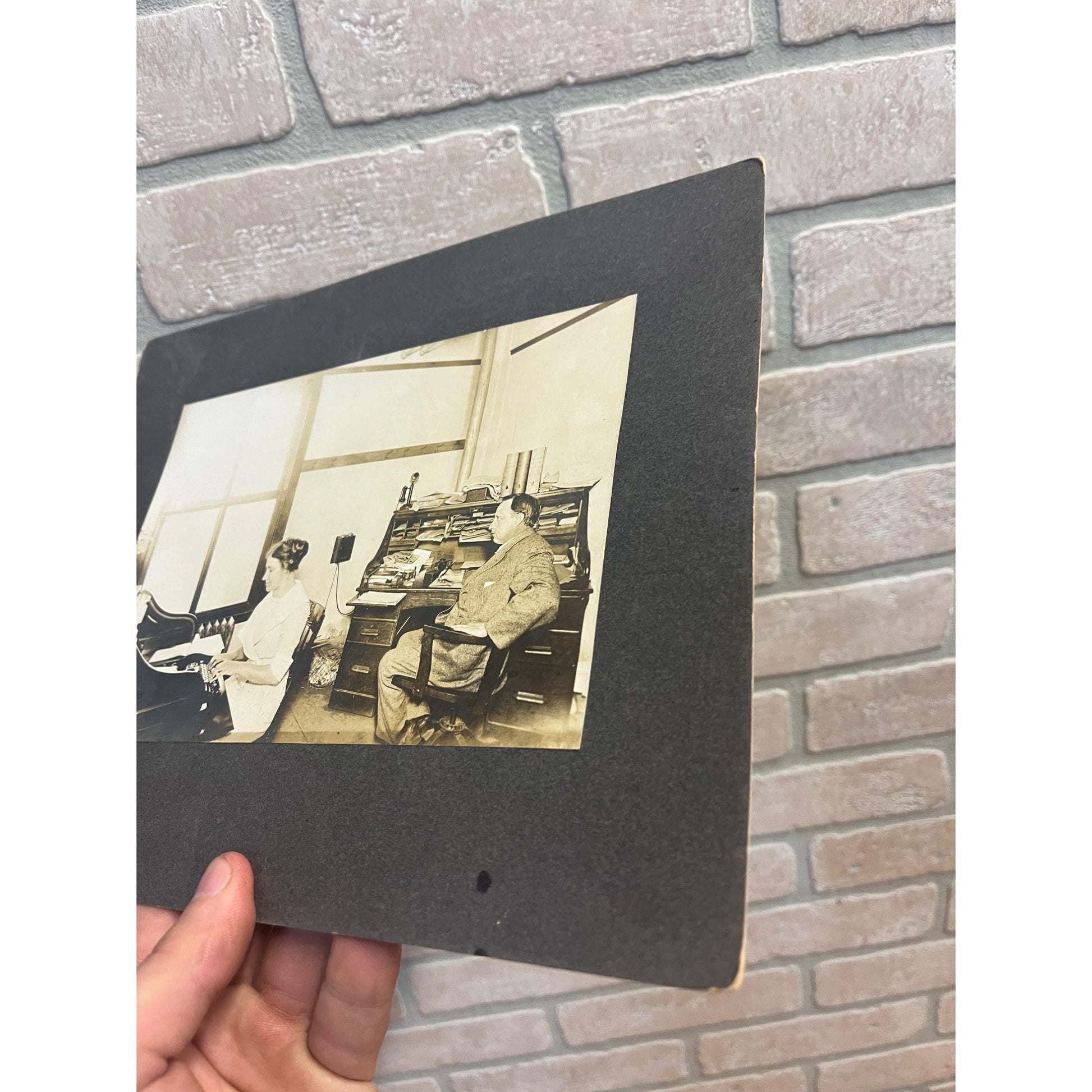 Antique Cabinet Real Photo Interior Milwaukee Reader Newspaper Company Wisconsin