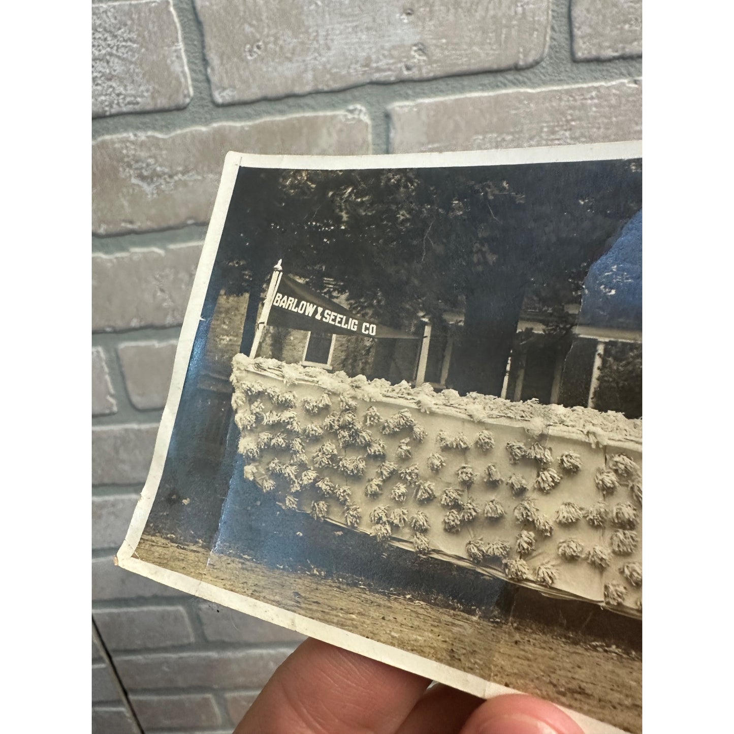 Vintage Barlow & Seelig (Ripon Wis( Speed Queen Parade Float Real Photo Photograph