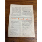 RARE Literary Cavalcade Magazine (November 1958) Ernest Hemingway Cover Story