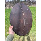 Antique Cats Kittens Flemish Art Pyrography Plaque Wall Hanging Sign