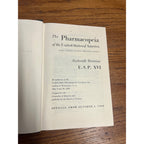 Vintage Pharmacopedia United States 16th Revision Pharmacy Hardcover Book 1960