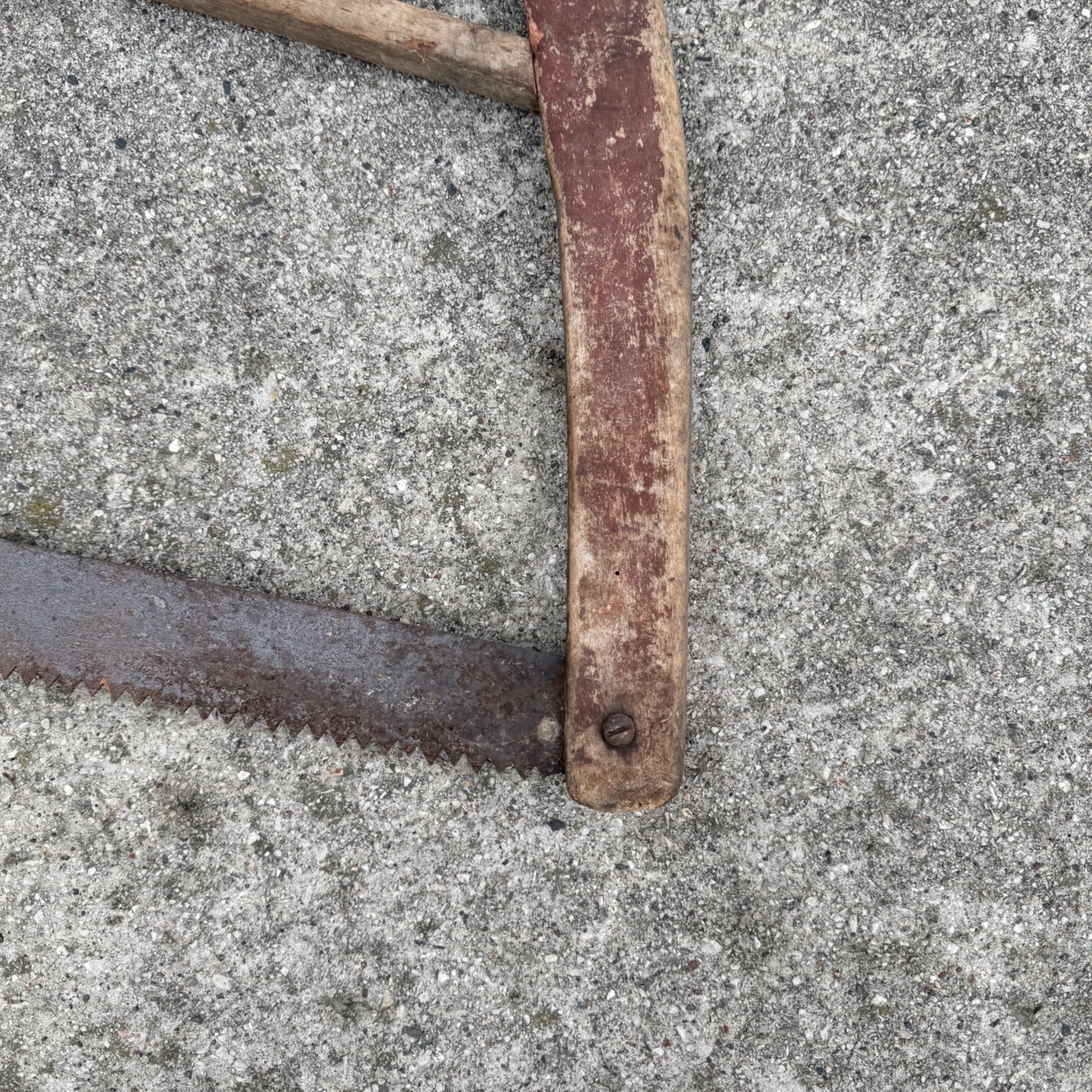 Vintage Antique Cross Cut Wood Buck / Bow Saw Rustic Cabin Decor