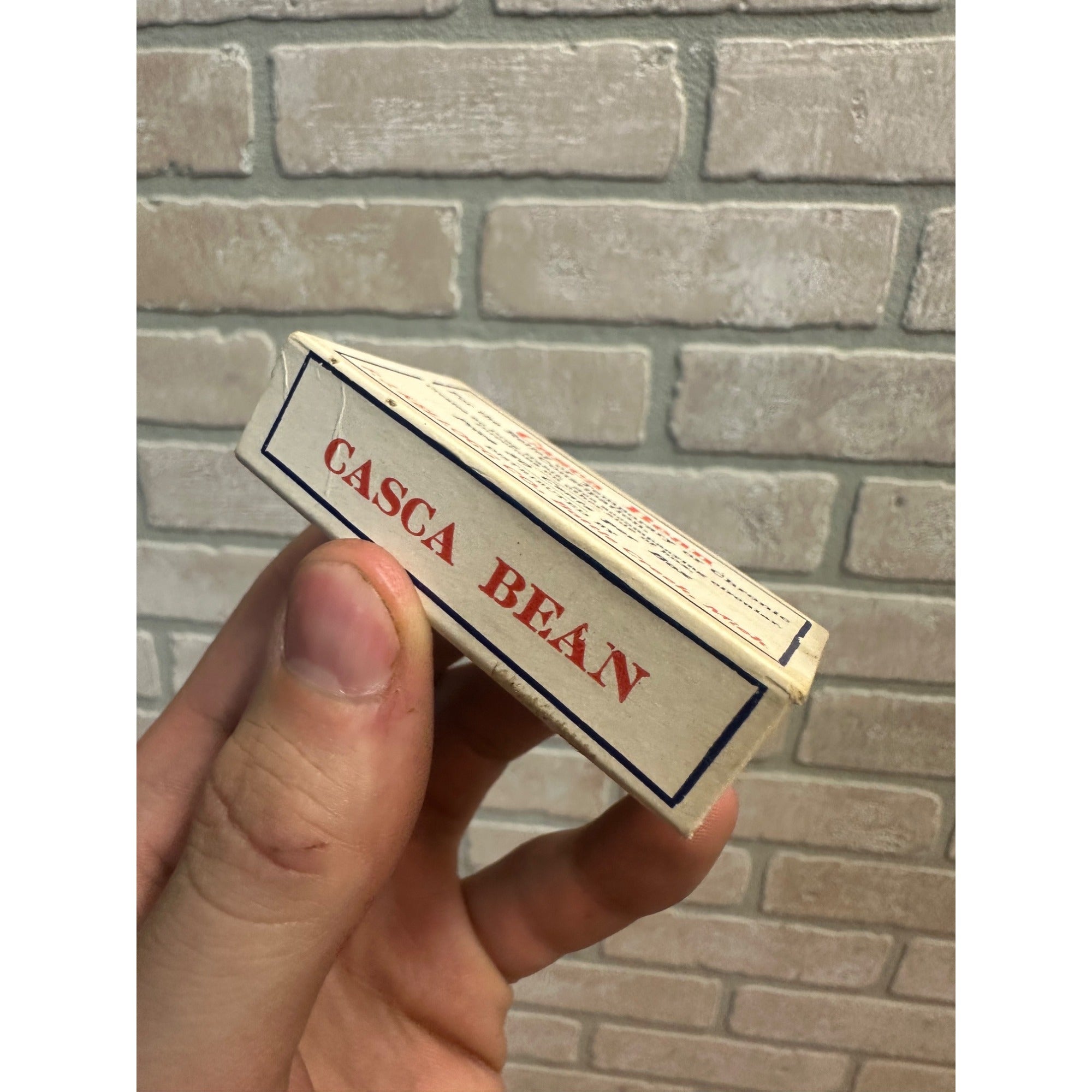 RARE 1920s Antique Quack Medicine Cure , Casca Bean Kellogg Co. Battle Creek MI