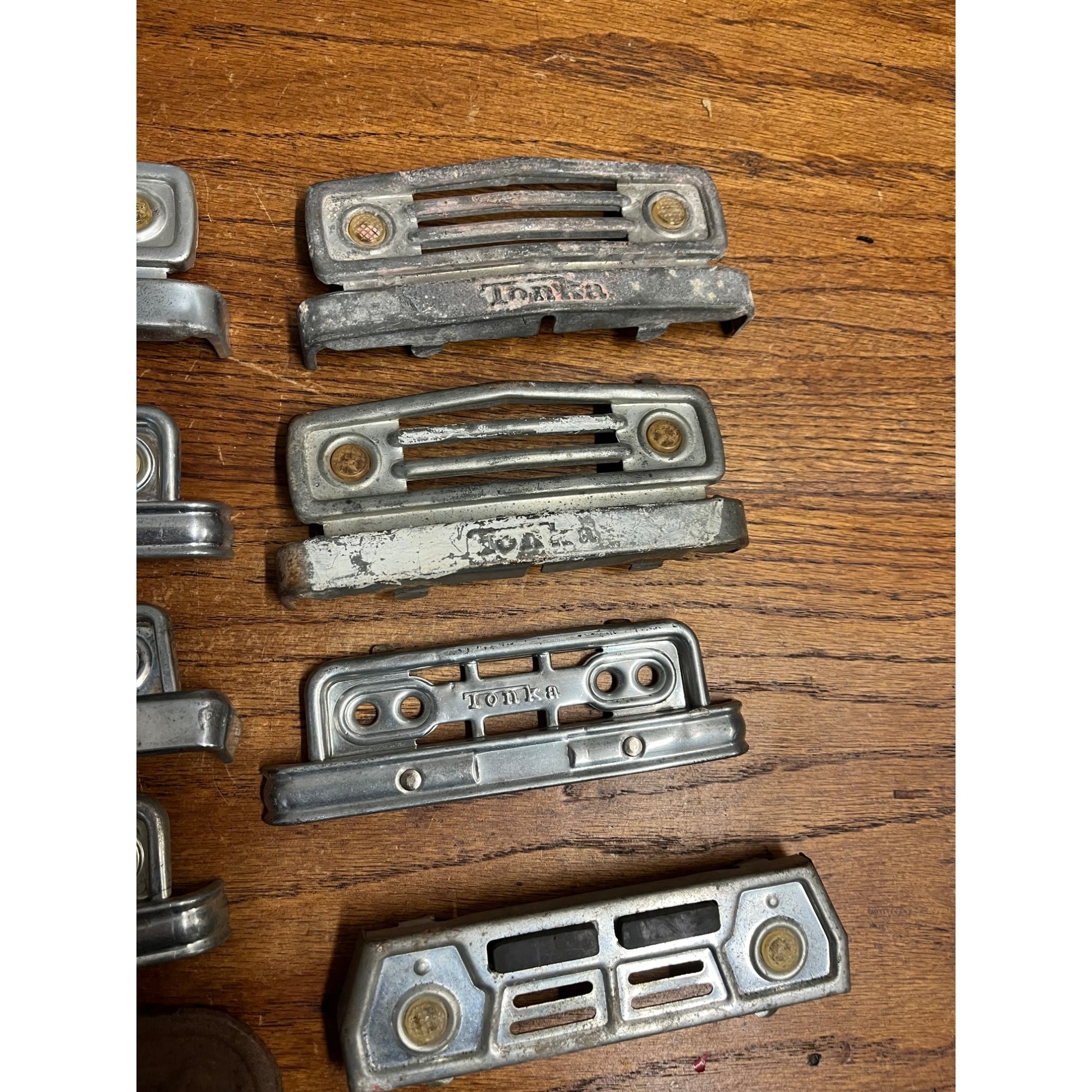 Vintage Original Tonka Front Grille Parts Headlights Truck Toys ++