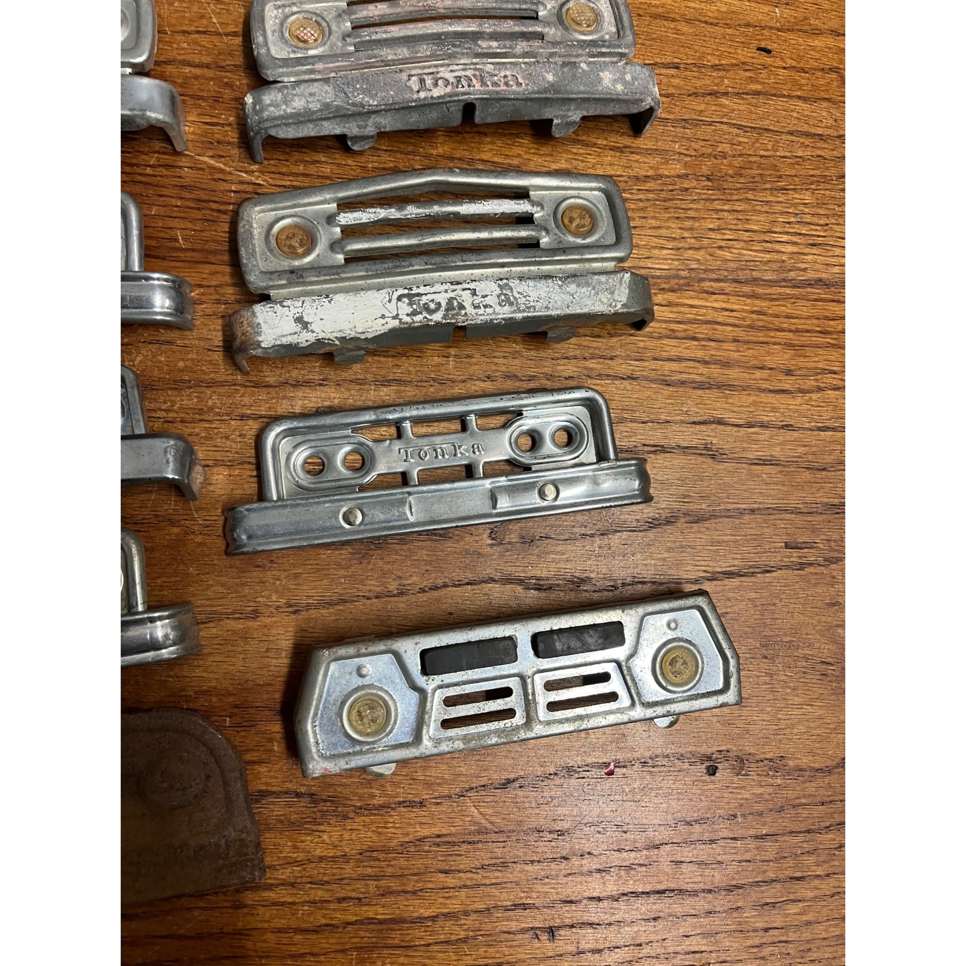 Vintage Original Tonka Front Grille Parts Headlights Truck Toys ++