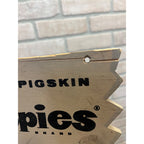 Vintage Hush Puppies Shoes Hanging Store Display Wolverine Wood Advertising Sign