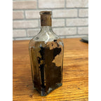 Dr Hobsons Hair Dandruff Treatment Bottle Pfeiffer Barber Medicine Art Noveau