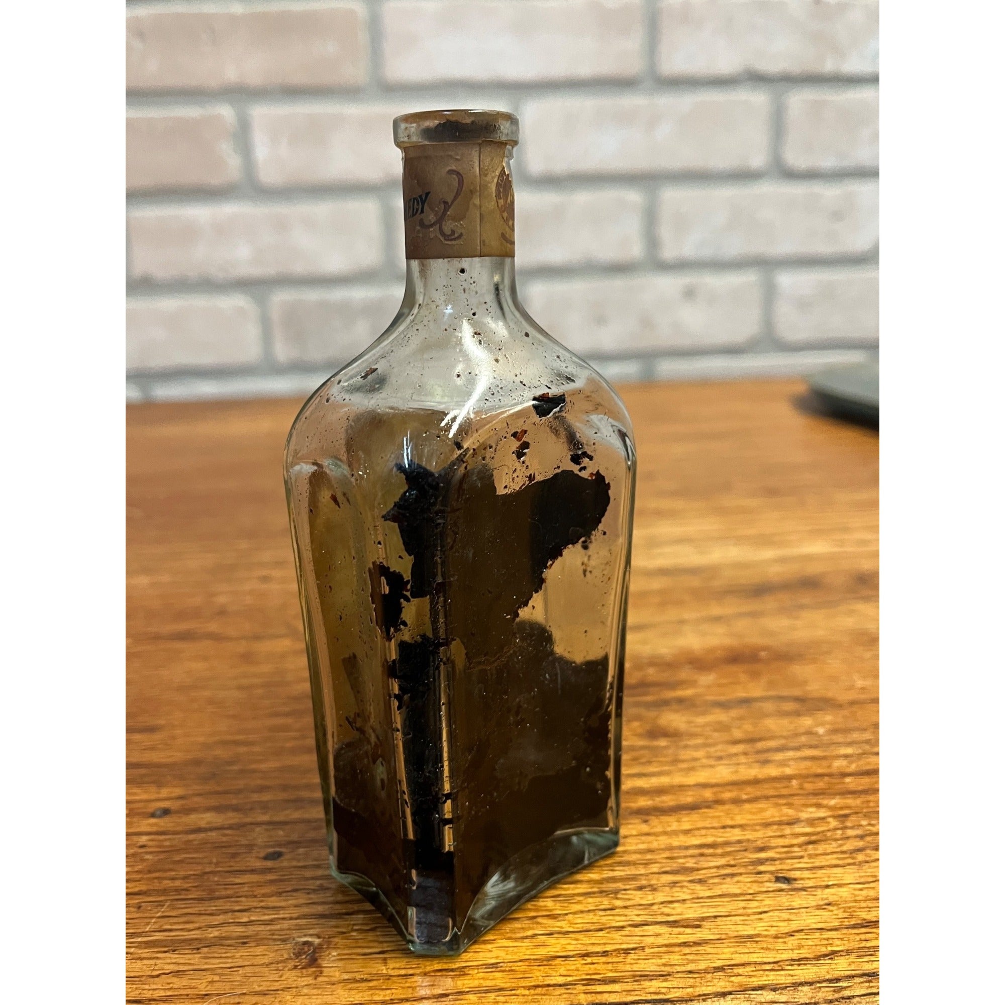 Dr Hobsons Hair Dandruff Treatment Bottle Pfeiffer Barber Medicine Art Noveau