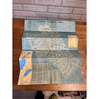 Vintage 1976 Glacier National Park Large Map Brochure
