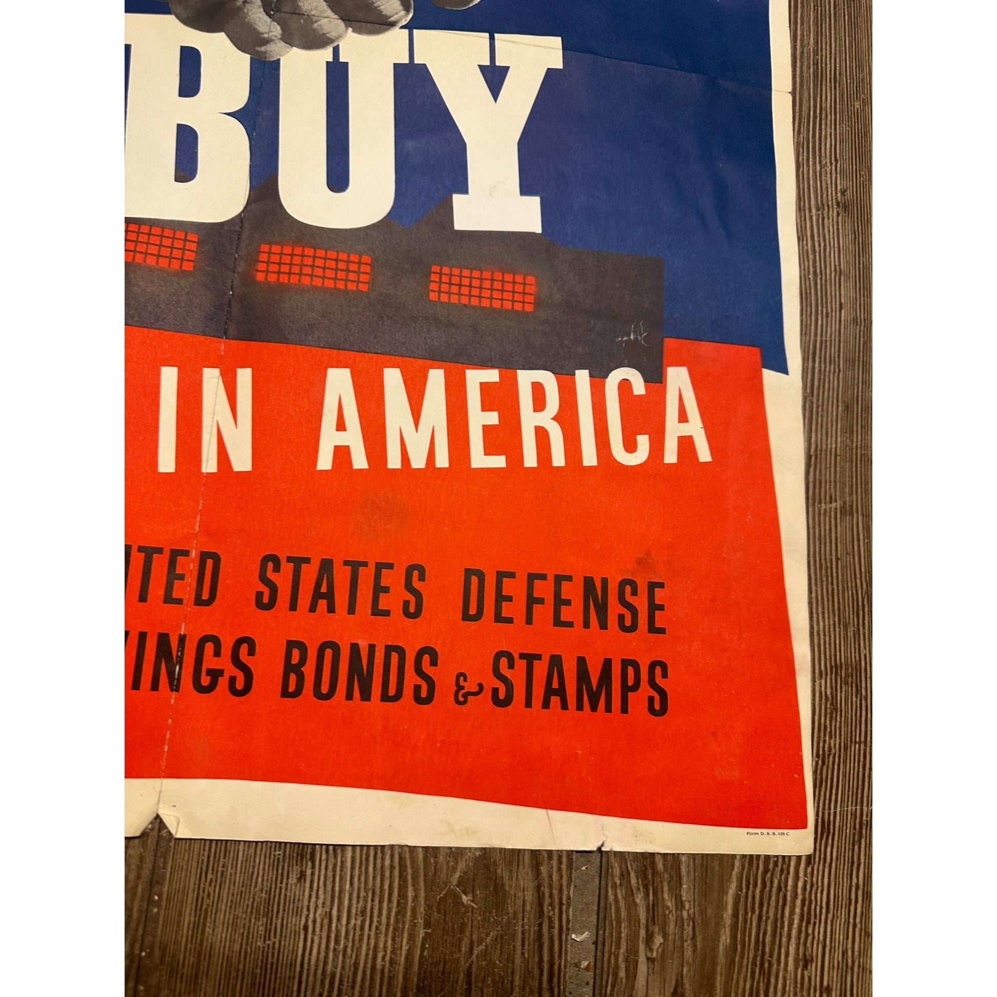 Original World War II Poster - Buy a Share in America 1941 WWII