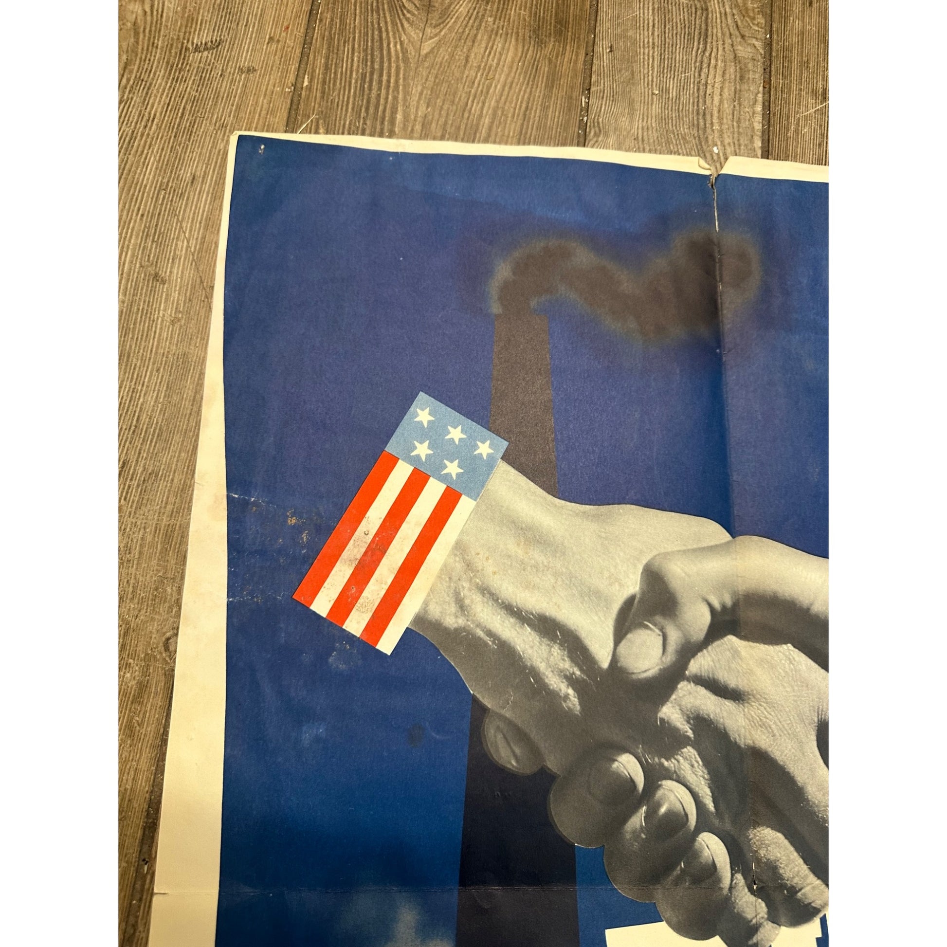 Original World War II Poster - Buy a Share in America 1941 WWII