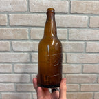 Pre-Pro Schlitz Brewing Company Milwaukee Vintage Amber Beer Bottle Wis - Globe