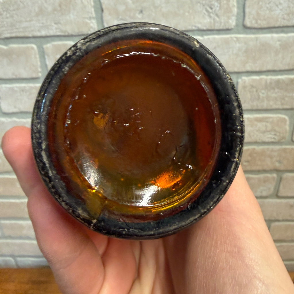 Pre-Pro Schlitz Brewing Company Milwaukee Vintage Amber Beer Bottle Wis - Globe