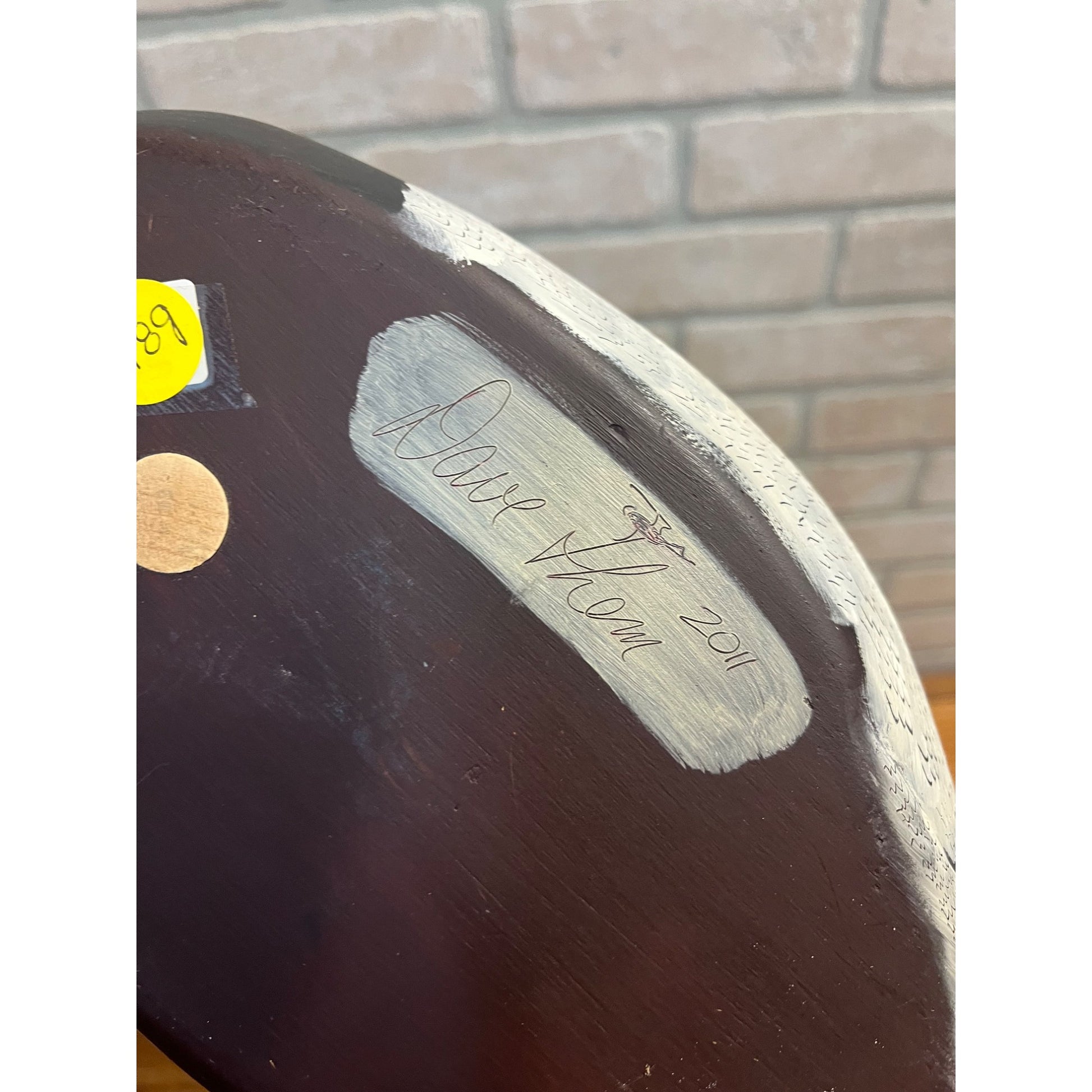 Pair of Canvasback Duck Decoys Hand Carved Signed Pair by Dave Them 2011