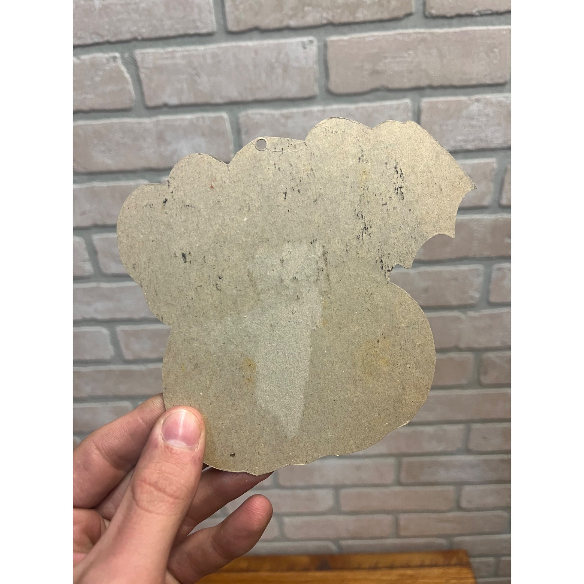 Vintage 1940s Halloween Diecut Jack o' Lantern JOL & Bat - Merri-Lei