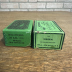Vintage Sierra .30 Caliber Ammo Boxes EMPTY Cardboard Advertising Hunting