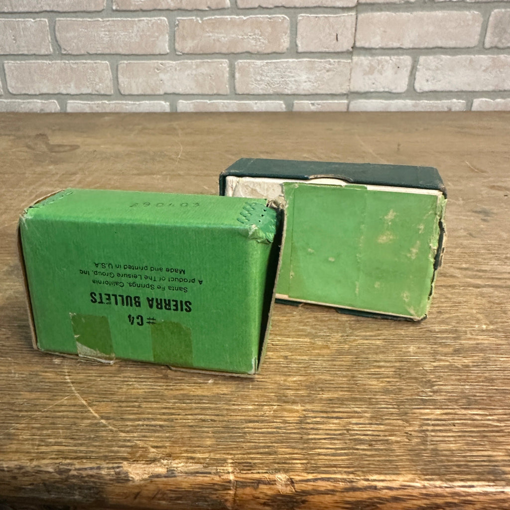 Vintage Sierra .30 Caliber Ammo Boxes EMPTY Cardboard Advertising Hunting