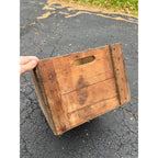 Vintage Wooden Oyster Crate Lord Mott Co Baltimore Maryland Box Old Reliable Dog