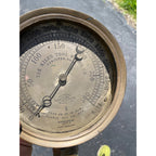 Antique American Hydraulic Steam Gauge Niles Tool Works Hamilton OH Large 6.5"