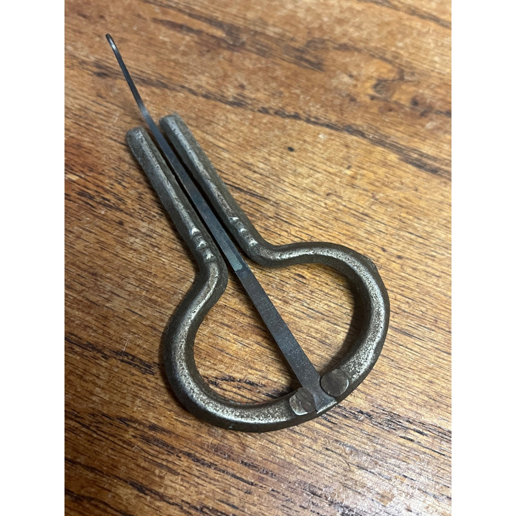 Antique Cast Iron Jews Juice Jaw Mouth Harp Made in England