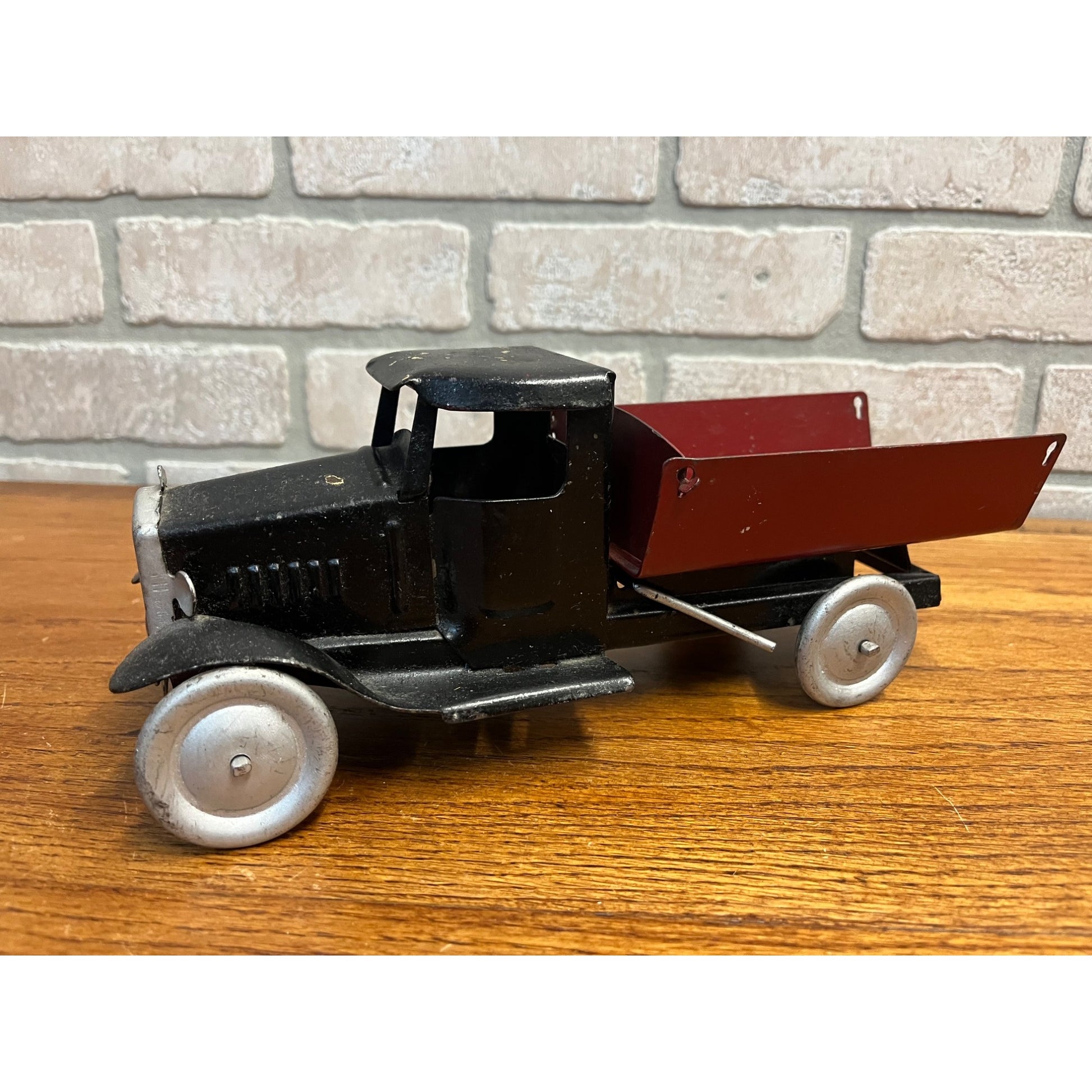 Vintage Metalcraft St Louis Sand-Gravel Dump Truck Toy - Repainted