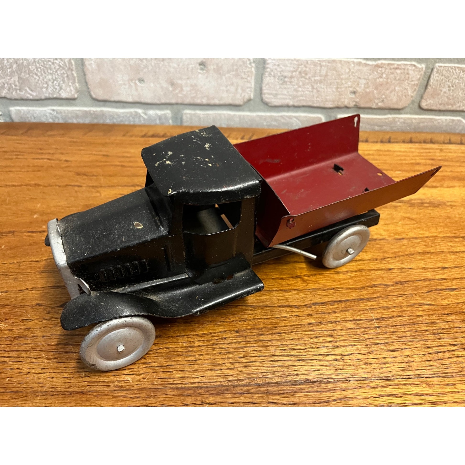 Vintage Metalcraft St Louis Sand-Gravel Dump Truck Toy - Repainted