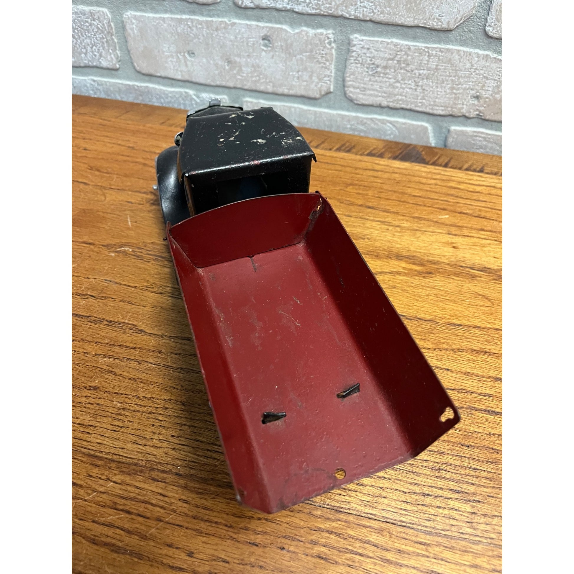 Vintage Metalcraft St Louis Sand-Gravel Dump Truck Toy - Repainted
