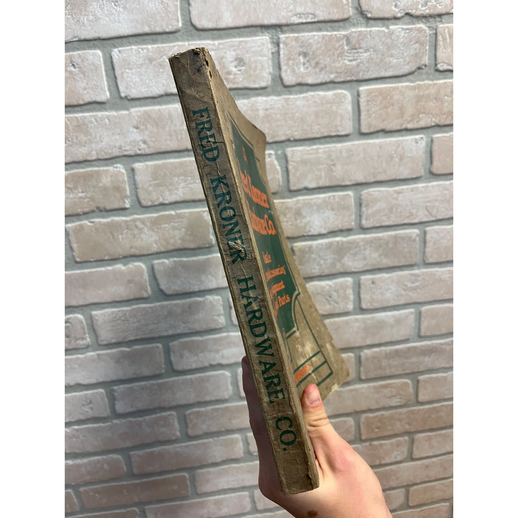 1926 Fred Kroner Hardware Wholesale Catalog Lacrosse, Wisconsin Ford Auto Tools