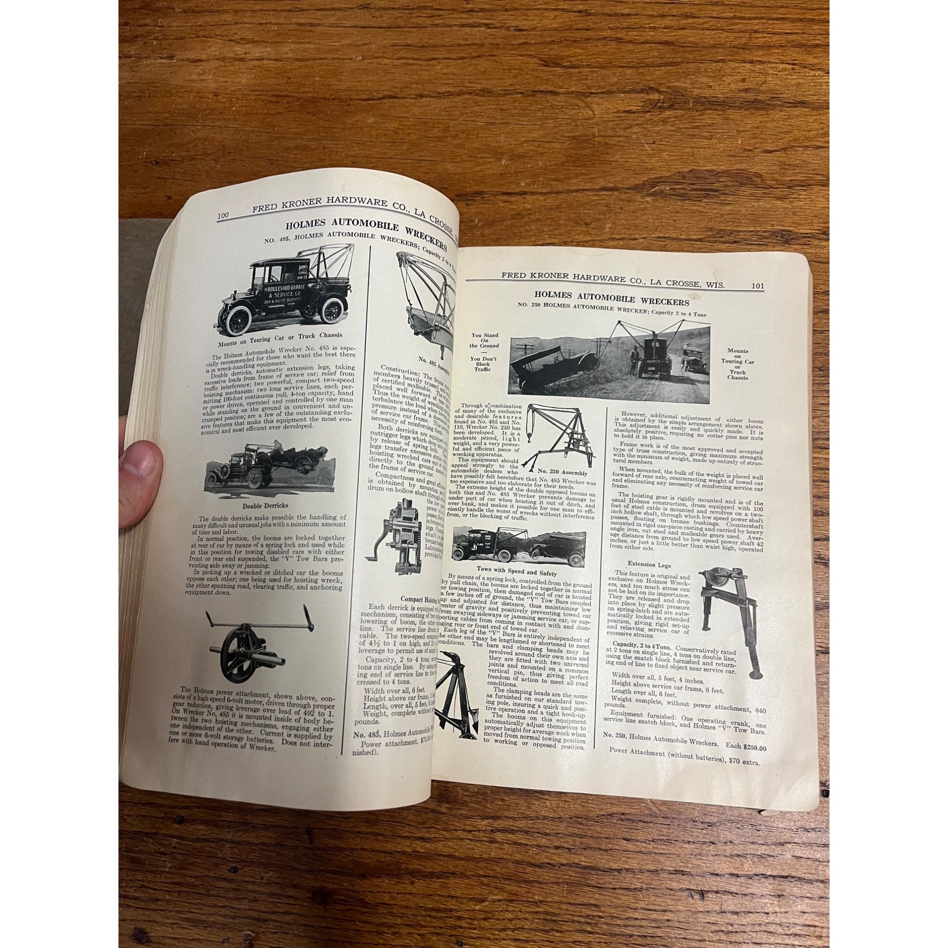 1926 Fred Kroner Hardware Wholesale Catalog Lacrosse, Wisconsin Ford Auto Tools
