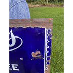 Antique Vintage 1900s Mayer's Shoes Milwaukee Wis WI Porcelain Advertising Sign