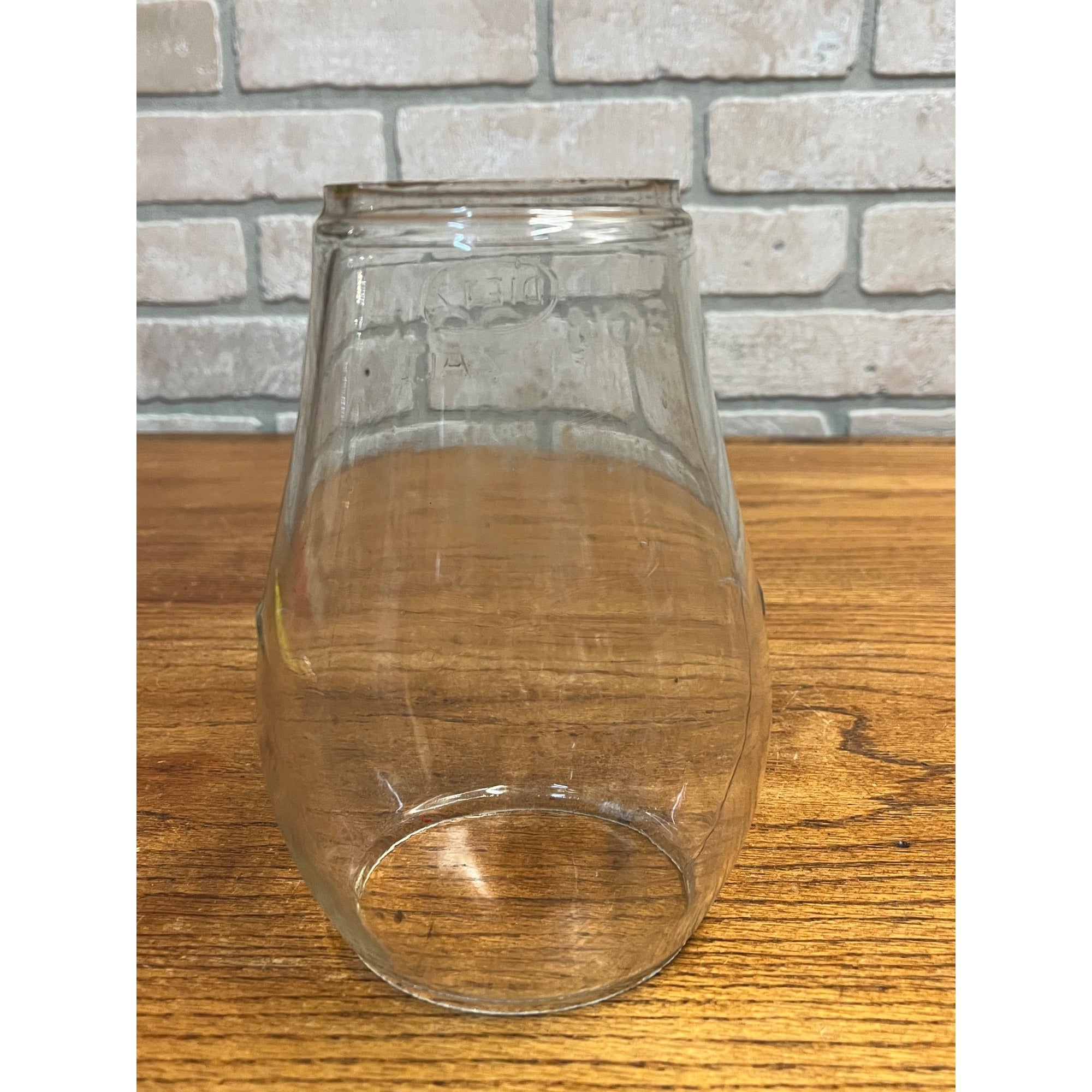 Dietz Fitzall Loc-Nob Clear Glass Lantern Globe Replacement Part