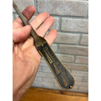 Vintage Philadelphia Belting Company Advertising Letter Opener Brass Handle PA