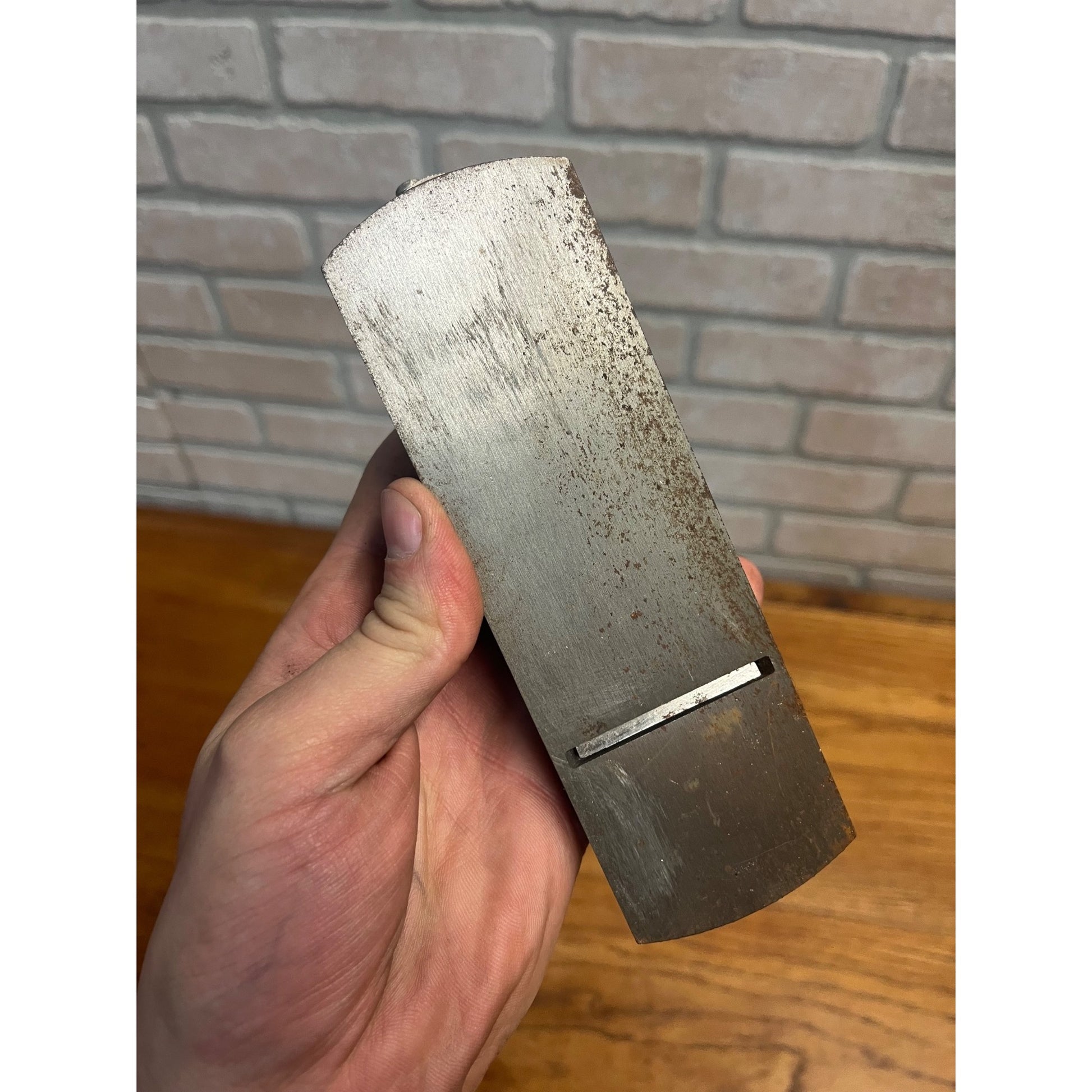 Vintage Stanley No. 9-1/4 Block Plane Adjustable Throat 6.5" Long