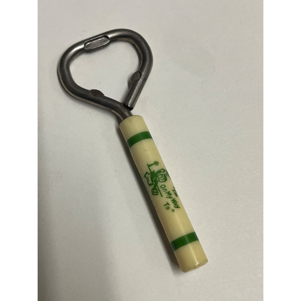 Vintage Luepke's Tavern Kohlsville West Bend Wisconsin Advertising Bottle Opener