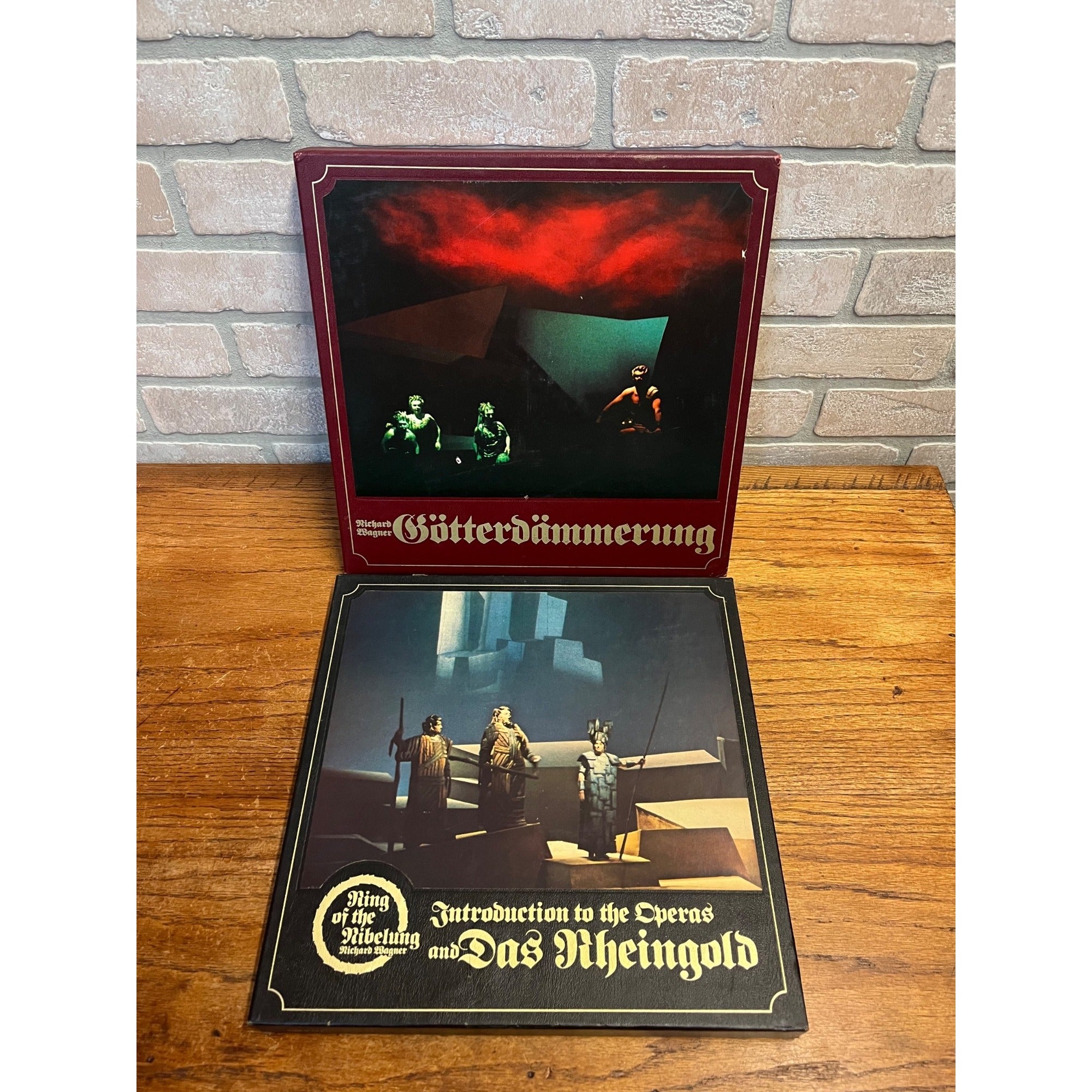 Richard Wagner Das Rheingold Gotterdammerung Record Vinyl LPs Boxed Sets STL-444 / 441