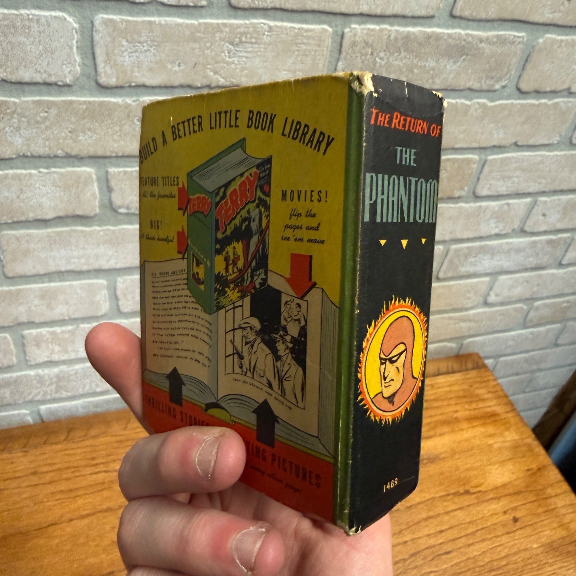 Big Little Book #1489 The Return of the Phatom - Fine Condition