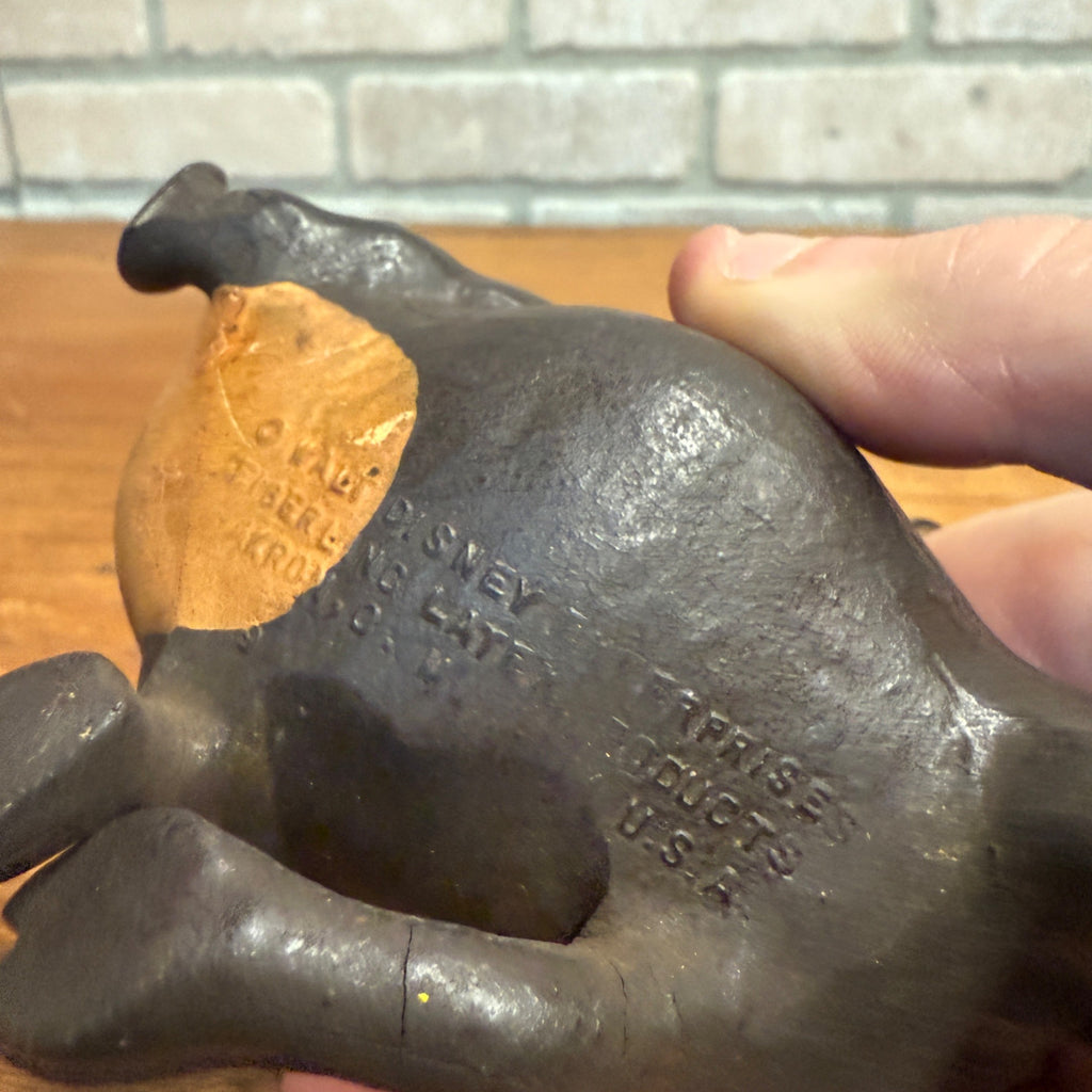 Vintage 1930s Walt Disney Ferdinand the Bull Latex Rubber Toy Sieberling