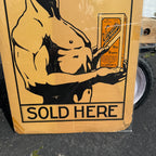 Vintage Early 1900s Vigorite Iron Tonic Medicine Drug Store Advertising Sign