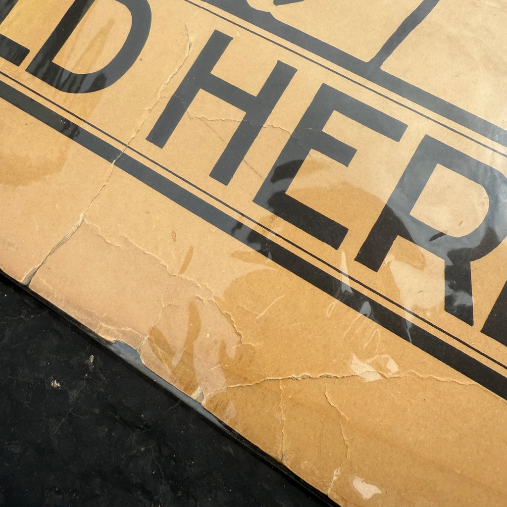 Vintage Early 1900s Vigorite Iron Tonic Medicine Drug Store Advertising Sign