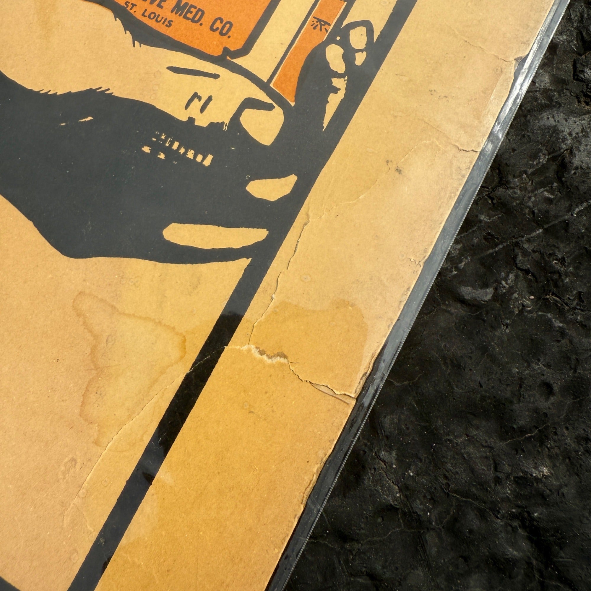 Vintage Early 1900s Vigorite Iron Tonic Medicine Drug Store Advertising Sign