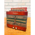 Antique 1930s Tombo Miniature Accordion Japan Childs Toy Button Accordion